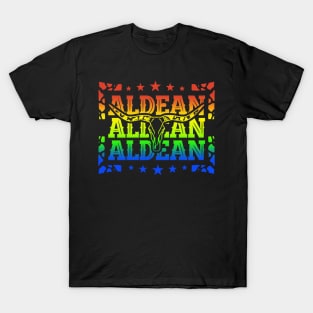 Aldean colorful T-Shirt